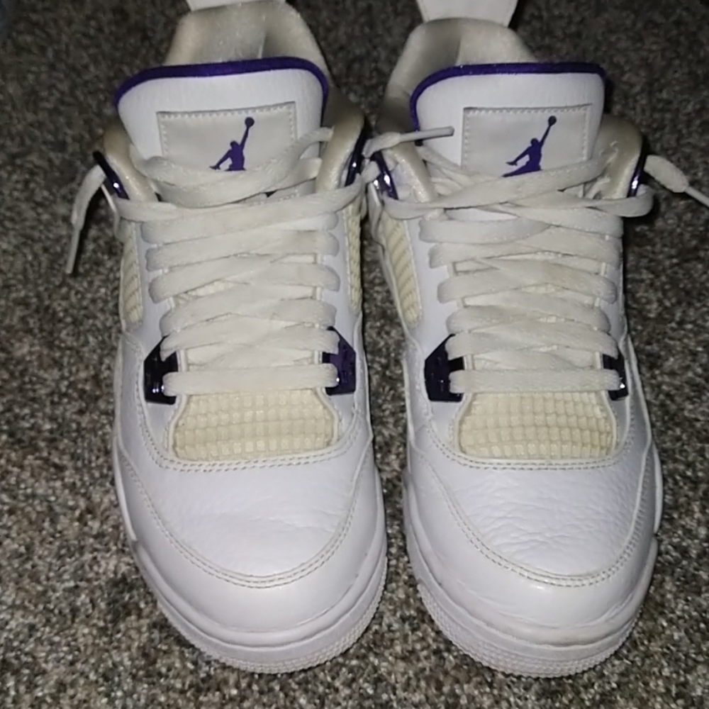COPY - Jordans purple matelic